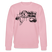 Berliner Schnauze "MACH 'N ABJANG - Unisex Bio-Sweatshirt - Hellrosa