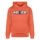 WAT IS'N?-Unisex Bio-Hoodie - Hellrot