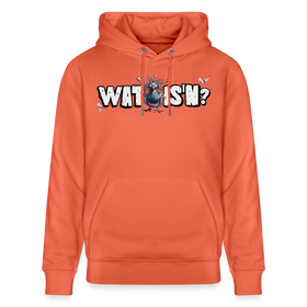 WAT IS'N?-Unisex Bio-Hoodie - Hellrot