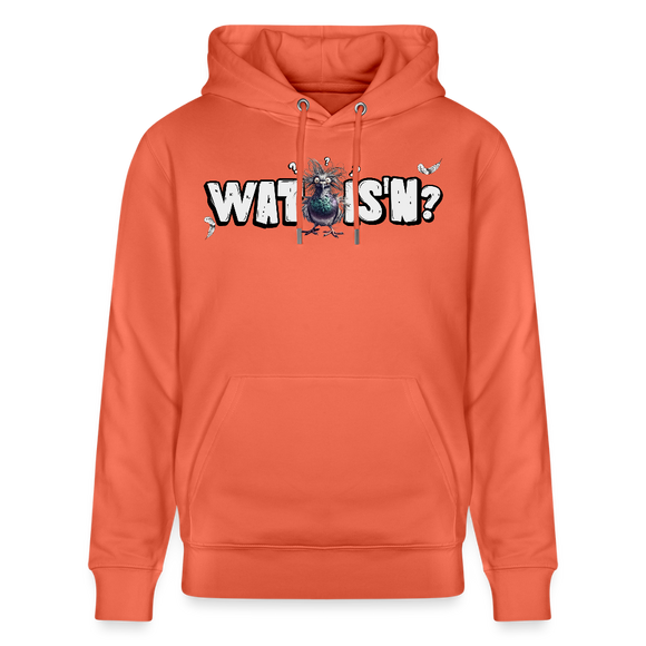 WAT IS'N?-Unisex Bio-Hoodie - Hellrot