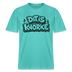 DIT IS KNORKE-RELAXED FIT Unisex Bio T-Shirt - Poolblau
