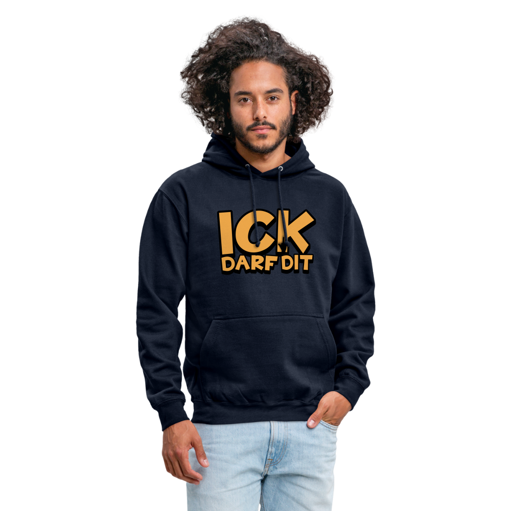 ICK DARF DIT - Hoodie - Navy