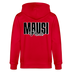 MAUSI UND MOTTE-Unisex Bio-Kapuzenjacke - Rot