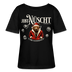 JIBT NÜSCHT-Rundhals Frauen Bio-T-Shirt-grummliger Berliner Bär - Schwarz