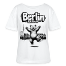 Berlin Souvenir-Rundhals Frauen Bio-T-Shirt-BERLIN ICK LIEBE DIR - Weiß