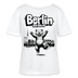 Berlin Souvenir-Rundhals Frauen Bio-T-Shirt-BERLIN ICK LIEBE DIR - Weiß