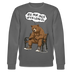 Berliner Bär und Spruch-JEH MIR NICH UFFN SENKEL-Unisex Bio-Sweatshirt - Anthrazit