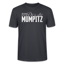 MUMPITZ-Unisex T-Shirt BIO-dunkel - Dunkles Graublau