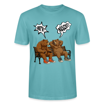 Berliner Bär Shirt mit Berliner Schnauze-WATN?NÜSCHT!-Unisex T-Shirt - Pastelltürkis
