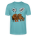 Berliner Bär Shirt mit Berliner Schnauze-WATN?NÜSCHT!-Unisex T-Shirt - Pastelltürkis