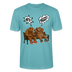 Berliner Bär Shirt mit Berliner Schnauze-WATN?NÜSCHT!-Unisex T-Shirt - Pastelltürkis
