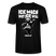 ICK MACH WAT ICK WILL-Unisex T-Shirt BIO IV - Schwarz