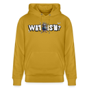 WAT IS'N?-Unisex Bio-Hoodie - Ocker