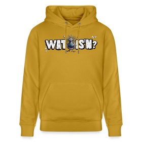 WAT IS'N?-Unisex Bio-Hoodie - Ocker