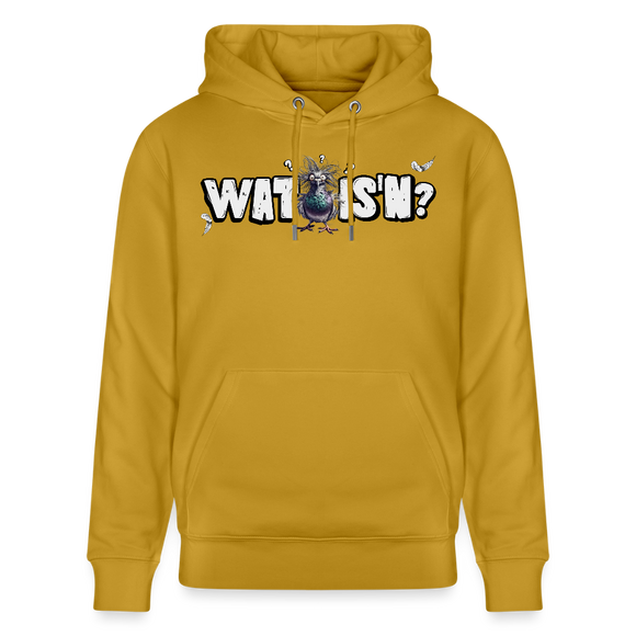 WAT IS'N?-Unisex Bio-Hoodie - Ocker