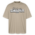 SCHNURZPIEPE-Oversized Unisex Bio T-Shirt II - Steingrau