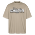 SCHNURZPIEPE-Oversized Unisex Bio T-Shirt II - Steingrau