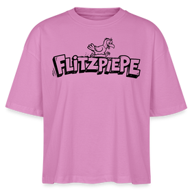 Berlin Shirt-FLITZPIEPE-Frauen Boxy Bio-T-Shirt - Pink