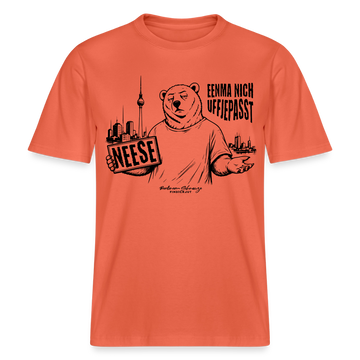 Berlin Souvenir-NEESE-RELAXED FIT Unisex Organic T-Shirt - Hellrot
