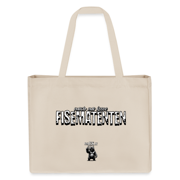 FISEMATENTEN-Einkaufstasche - Naturweiß