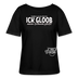 ICK GLOOB MEEN SCHWEIN PFEIFT-Rundhals Frauen Bio-T-Shirt - Schwarz