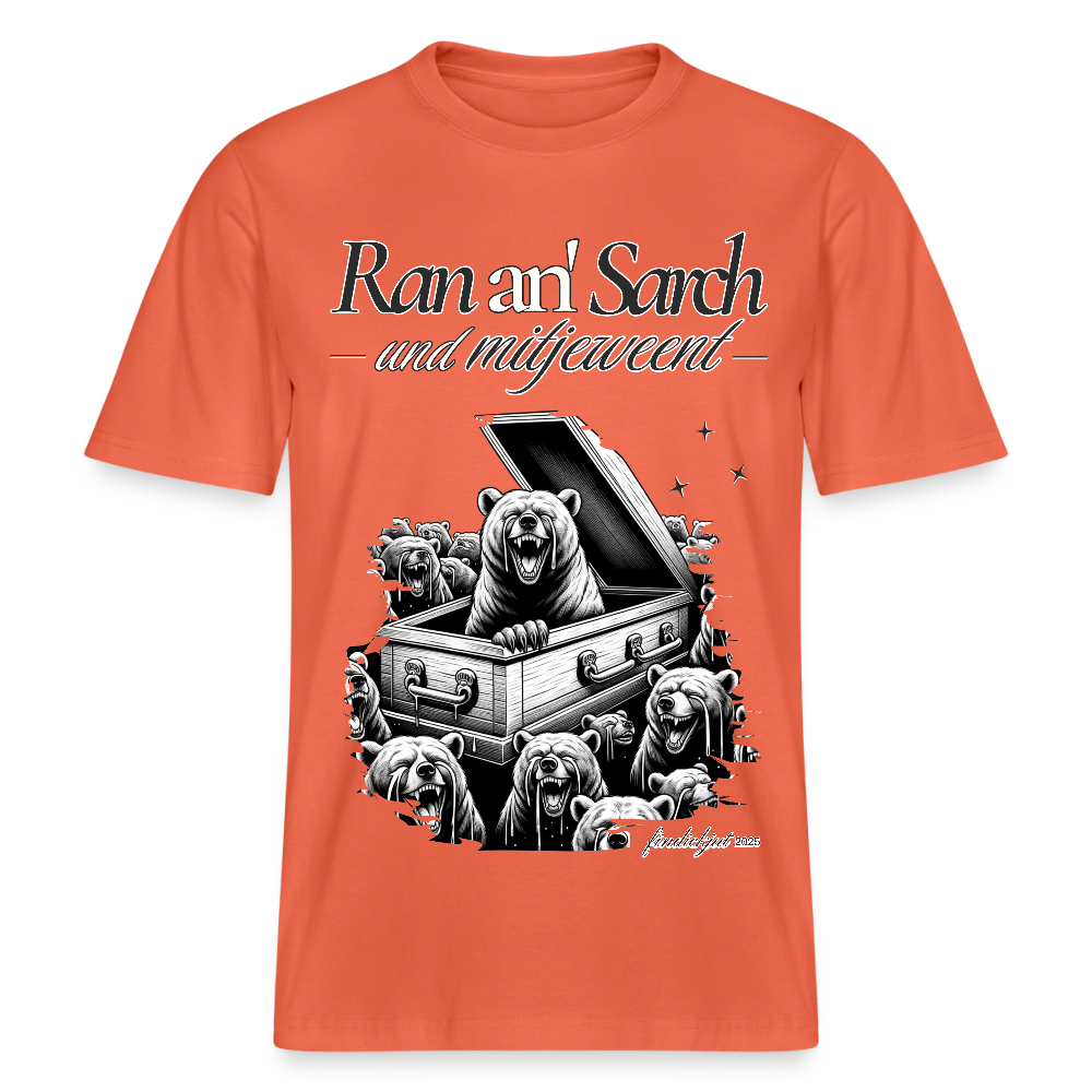 Ran an Sarch-Relaxed Fit Unisex Bio-T-Shirt I - Hellrot