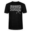 JEH MIR NICH UFFN SENKEL-Unisex T-Shirt BIO II - Schwarz
