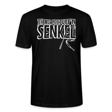 JEH MIR NICH UFFN SENKEL-Unisex T-Shirt BIO II - Schwarz