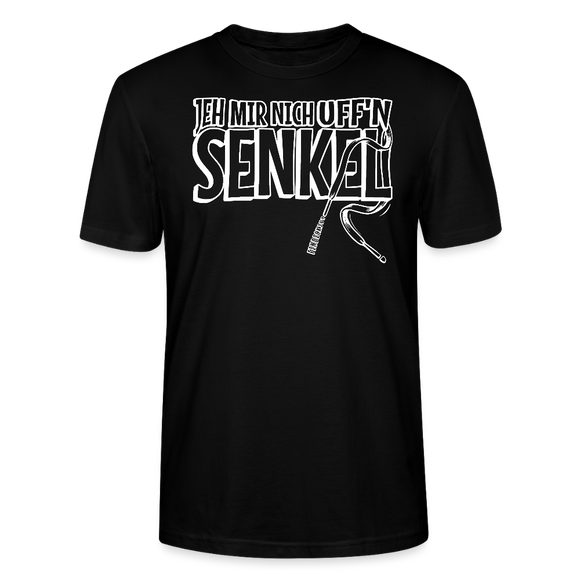 JEH MIR NICH UFFN SENKEL-Unisex T-Shirt BIO II - Schwarz