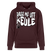 PASS MA UFF KEULE-Unisex Bio-Hoodie II - Maroon