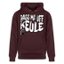PASS MA UFF KEULE-Unisex Bio-Hoodie II - Maroon