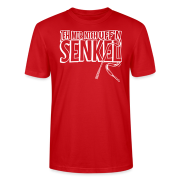 JEH MIR NICH UFFN SENKEL-Unisex T-Shirt BIO II - Rot