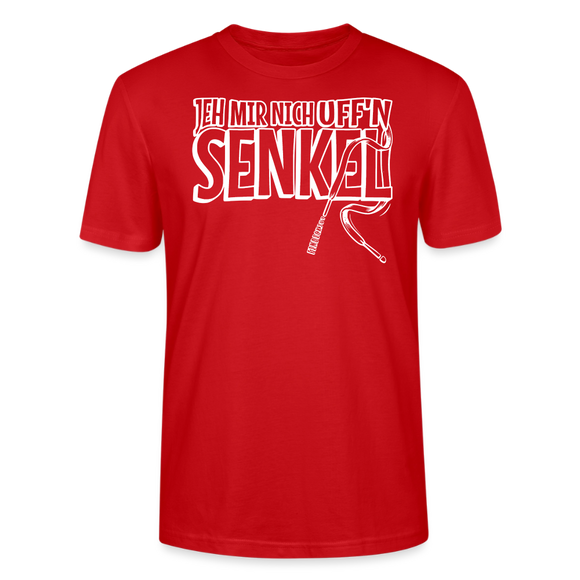JEH MIR NICH UFFN SENKEL-Unisex T-Shirt BIO II - Rot