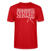 JEH MIR NICH UFFN SENKEL-Unisex T-Shirt BIO II - Rot