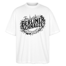 BERLINER SCHNAUZE-Oversized Unisex Bio T-Shirt - Weiß