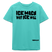 ICK MACH WAT ICK WILL-Bio Teenager T-Shirt - Poolblau