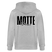 MOTTE UND MAUSI-Unisex Bio-Kapuzenjacke - Grau meliert