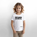 ICK MACH WAT ICK WILL-Kinder T-Shirt BIO - Weiß