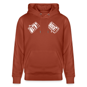 WATN? NÜSCHT!-Unisex Bio-Hoodie - Terrakotta