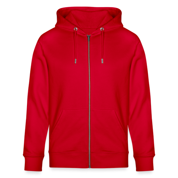 DRUFF JESCHISS'N-Unisex Bio-Kapuzenjacke - Rot