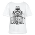 Berlin Shirt-NÜSCHT MUSS ICK-Rundhals Frauen Bio-T-Shirt - Weiß