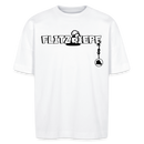 EINE FLITZPIEPE - Unisex Oversize Bio-T-Shirt - Weiß