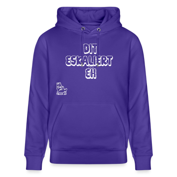 DIT ESKALIERT EH-Unisex Bio-Hoodie - Purple Love 