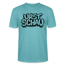 Ostalgie T-Shirt Unisex Bio-URST SCHAU - Pastelltürkis