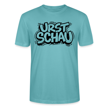 Ostalgie T-Shirt Unisex Bio-URST SCHAU - Pastelltürkis