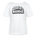 DIT IS KNORKE-Rundhals Frauen Bio-T-Shirt - Weiß