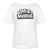 DIT IS KNORKE-Rundhals Frauen Bio-T-Shirt - Weiß