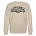 Berliner Spruch-MACH MA KEENE FISIMATENTEN-Unisex Bio-Sweatshirt - schwarz gerahmter Print auf Beige farbenden Stoff