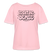 Berliner Spruch-Sommershirt-IS DIT NE DEMSE-Rundhals Frauen Bio-T-Shirt - Hellrosa