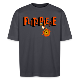 FLITZPIEPE - Unisex Oversize Bio-T-Shirt - Indigoblau